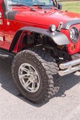 Rugged Ridge All Terrain Flat Fender Flare Kit 07-18 Jeep Wrangler thumbnail 4