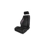 Rugged Ridge Ultra Front Seat Reclinable Black Denim 76-02 CJ&Wrang thumbnail 1