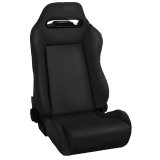 Rugged Ridge Sport Front Seat Reclinable Black Denim 76-02 CJ&Wrang thumbnail 2