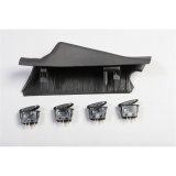 Rugged Ridge A-Pillar 4 Switch Pod Black RHD 11-18 Jeep Wrangler JK thumbnail 3