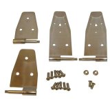 Rugged Ridge 94-95 Jeep Wrangler YJ Stainless Steel Door Hinge Kit thumbnail 2