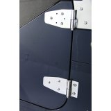 Rugged Ridge 94-95 Jeep Wrangler YJ Stainless Steel Door Hinge Kit thumbnail 3