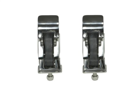 Rugged Ridge 97-06 Jeep Wrangler TJ Stainless Steel Hood Catch Set thumbnail 2