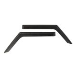 Rugged Ridge Window Visors Matte Black 18-19 2-Door Jeep Wrangler thumbnail 5