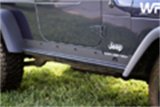 Rugged Ridge Heavy Duty Rocker Panel Guards 97-06 Jeep Wrangler TJ thumbnail 2