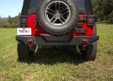 Rugged Ridge Spartan Rear Bumper Full Width 07-18 Jeep Wrangler JK thumbnail 6