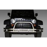 Rugged Ridge 3-In Front Tube Bumper Stainless 07-18 Jeep Wrangler thumbnail 2