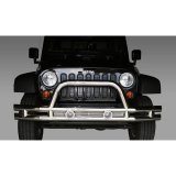 Rugged Ridge 3-In Front Tube Bumper Stainless 07-18 Jeep Wrangler thumbnail 4