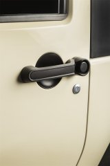 Rugged Ridge Door Handle Inserts. Black 07-18 Jeep Wrangler 4 Door thumbnail 4