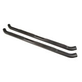 Rugged Ridge 3in Round Side Step Black 18-20 Jeep Wrangler JL 4Dr thumbnail 1