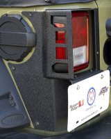 Rugged Ridge XHD Corner Guard Rear 07-18 Jeep Wrangler JKU 4 Door thumbnail 4