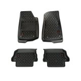 Rugged Ridge Floor Liner Kit Black F/R 18-20 Jeep Wrangler JL 2Dr thumbnail 1