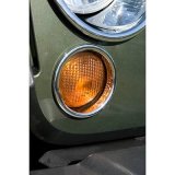 Rugged Ridge Turn Signal Bezel Trim Chrome 07-18 Jeep Wrangler JK thumbnail 1