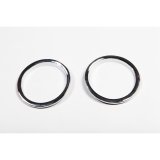 Rugged Ridge Turn Signal Bezel Trim Chrome 07-18 Jeep Wrangler JK thumbnail 2