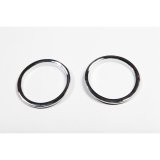 Rugged Ridge Turn Signal Bezel Trim Chrome 07-18 Jeep Wrangler JK thumbnail 3