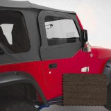 Rugged Ridge Upper Soft Door Kit Khaki Denim 97-06 Jeep Wrangler thumbnail 3
