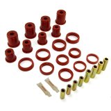 Rugged Ridge Front Control Arm Bushing Kit Red 84-01 Cherokee(XJ) thumbnail 2