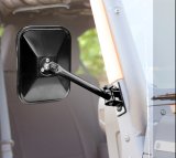 Rugged Ridge 97-18 TJ JK Black Rectangular Quick Release Mirrors thumbnail 3