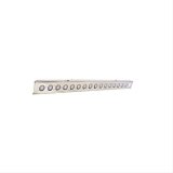 Rugged Ridge 55-86 Jeep CJ Stainless Steel Front Bumper w/ Holes thumbnail 1
