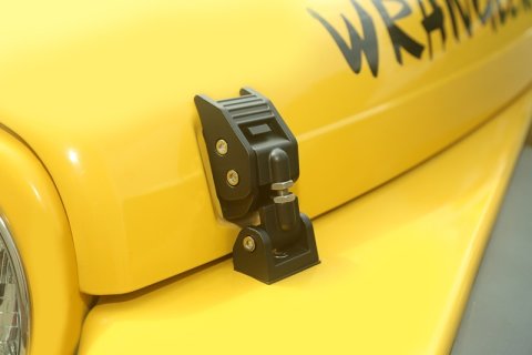 Rugged Ridge 97-06 Jeep Wrangler TJ Textured Black Hood Catches thumbnail 4