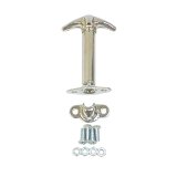 Rugged Ridge 41-95 Jeep CJ / Jeep Wrangler YJ Chrome Hood Catch thumbnail 1