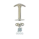 Rugged Ridge 41-95 Jeep CJ / Jeep Wrangler YJ Chrome Hood Catch thumbnail 3