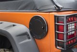 Rugged Ridge Non-Locking Gas Cap Door Black 07-18 Jeep Wrangler thumbnail 3