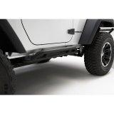 Rugged Ridge RRC Rocker Guards Black 07-18 2-Door Jeep Wrangler thumbnail 2