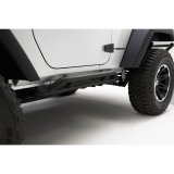 Rugged Ridge RRC Rocker Guards Black 07-18 2-Door Jeep Wrangler thumbnail 3