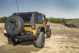 Rugged Ridge XHD Rear Bumper Textured Black 07-18 Jeep Wrangler thumbnail 3