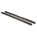 Rugged Ridge 4in Oval Side Step Black 18-20 Jeep Wrangler JL 4DR thumbnail 2