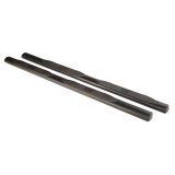 Rugged Ridge 4in Oval Side Step Black 18-20 Jeep Wrangler JL 4DR thumbnail 3