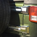 Rugged Ridge Tailgate Hinge Covers Chrome 07-18 Jeep Wrangler JK thumbnail 1