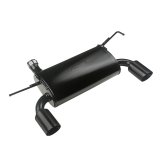 Rugged Ridge Axle Back Exhaust System Black 07-18 Jeep Wrangler thumbnail 4