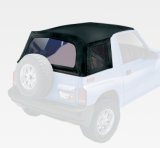 Rugged Ridge XHD S-Top Black Denim Clear Windows 95-98 Sidekicks thumbnail 3