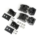 Rugged Ridge 07-18 Jeep Wrangler JK Textured Black Hood Catches thumbnail 2