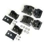 Rugged Ridge 07-18 Jeep Wrangler JK Textured Black Hood Catches thumbnail 7