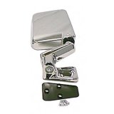 Rugged Ridge 87-02 Jeep Wrangler YJ/TJ Chrome Right Door Mirror thumbnail 1