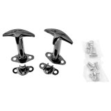 Rugged Ridge 41-95 Jeep CJ / Jeep Wrangler Black Hood Catch Kit thumbnail 3