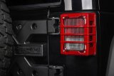 Rugged Ridge 07-18 Jeep Wrangler JK Red Elite Tail Light Guards thumbnail 5