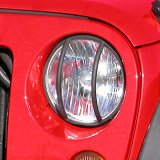 Rugged Ridge 07-18 Jeep Wrangler JK Black Headlight Euro Guards thumbnail 1