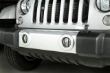 Rugged Ridge 07-18 Jeep Wrangler JK Black Fog Light Euro Guards thumbnail 5