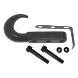Rugged Ridge 42-02 Jeep CJ / Jeep Wrangler Black Front Tow Hook thumbnail 1
