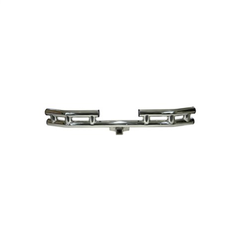 Rugged Ridge 3-In Rear Tube Bumper SS 55-06 CJ / Jeep Wrangler thumbnail 1