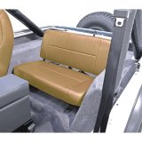 Rugged Ridge Fixed Rear Seat Tan 55-95 Jeep CJ / Jeep Wrangler thumbnail 3