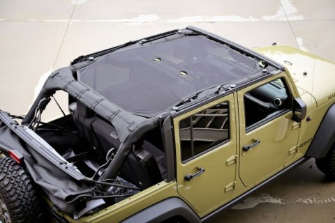 Rugged Ridge Eclipse Sun Shade Full 4-Dr 07-18 Jeep Wrangler JK thumbnail 2