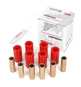 Rugged Ridge Leaf Spring Bushing Kit Front or Rear Red 55-75 CJ thumbnail 1
