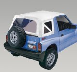 Rugged Ridge XHD S-Top White Denim Clear Windows 95-98 Sidekick thumbnail 3