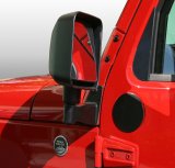Rugged Ridge 07-18 Jeep Wrangler JK Black Mirror Filler Plates thumbnail 3