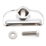 Rugged Ridge 76-86 Jeep CJ Stainless Steel Battery Tray Clamp thumbnail 2